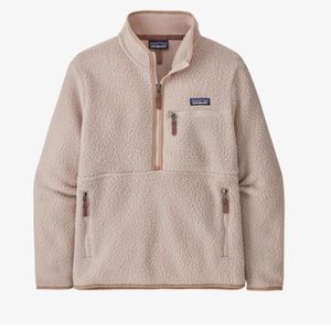 Patagonia Retro Pile Marsupial Fleece Pullover Shroom Taupe NWOT